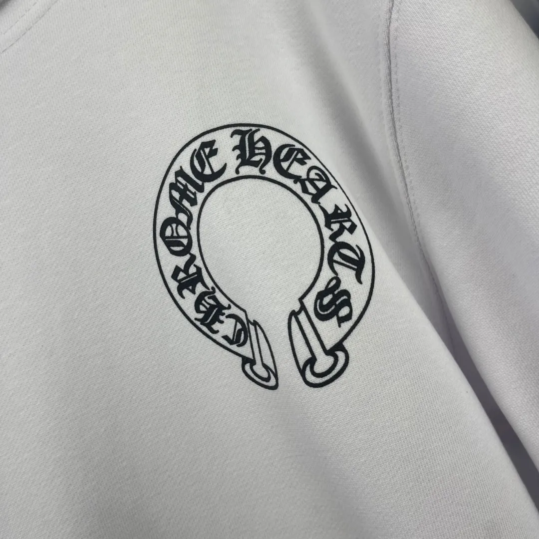 KL 🔘 𝐂𝐡𝐫𝐨𝐦𝐞 𝐇𝐞𝐚𝐫𝐭 CH Quality！ ， ！ ， ， ， Lightweight ， 。 ， ， ； OVERSIZE Z ， 。 ， ；Premium ， 。 、 Premium ， Wear-Resistant ， 、 ， 。 ： ， ， ， ！ Size：S M L ：White